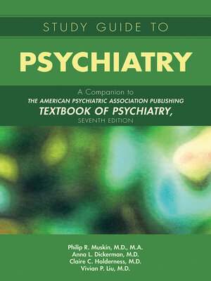 cover image of Study Guide to Psychiatry
